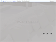 Tablet Screenshot of en.paudesign.com